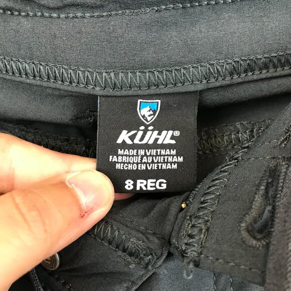 Kuhl Men's Gray Regular Fit Hiking & Climbing Cargo Pants Size 8 - Picture 11 of 14